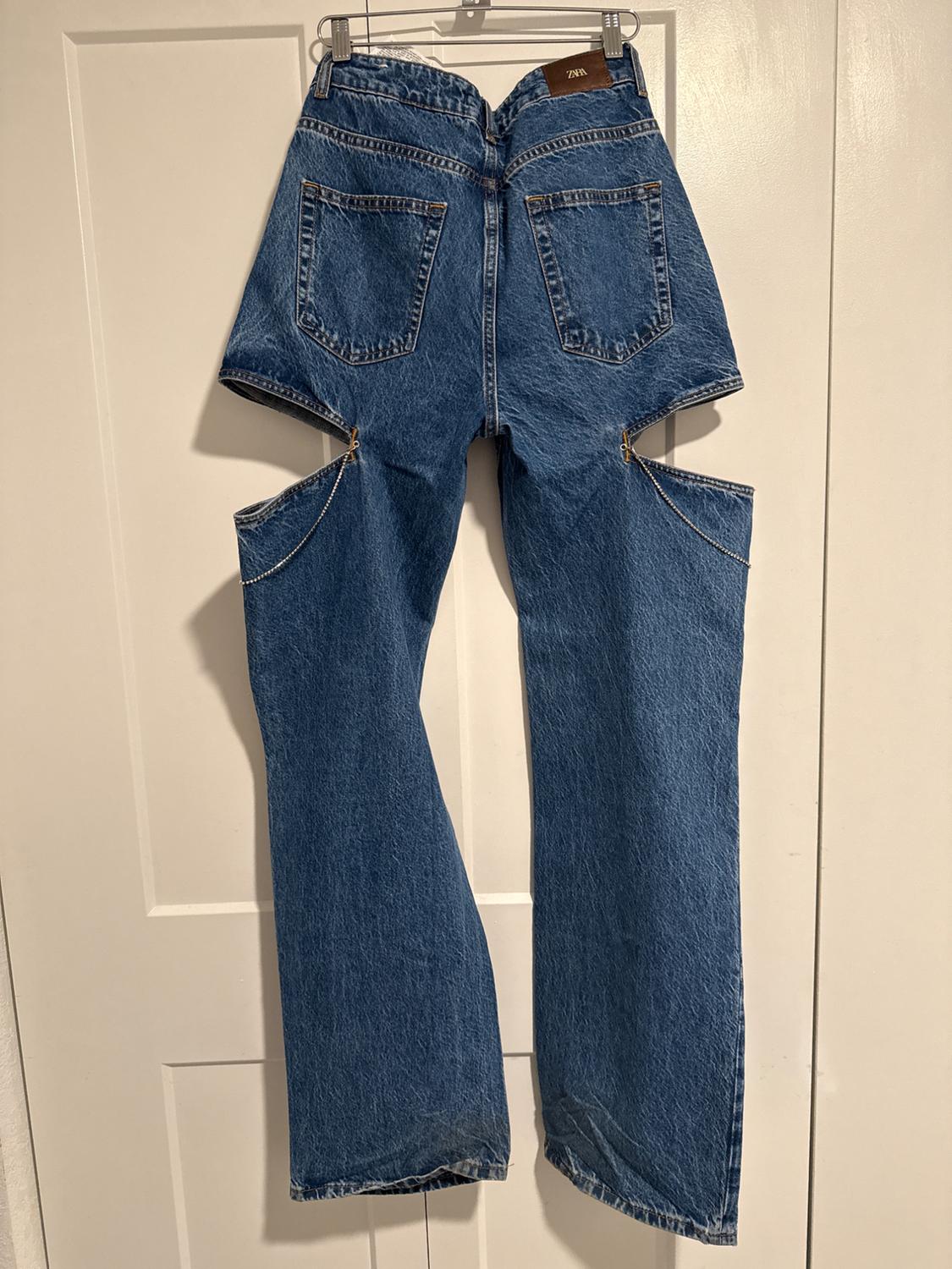 JEANS Z1975 RECTOS TIRO MEDIO CUT OUTS JOYAS - Image 2