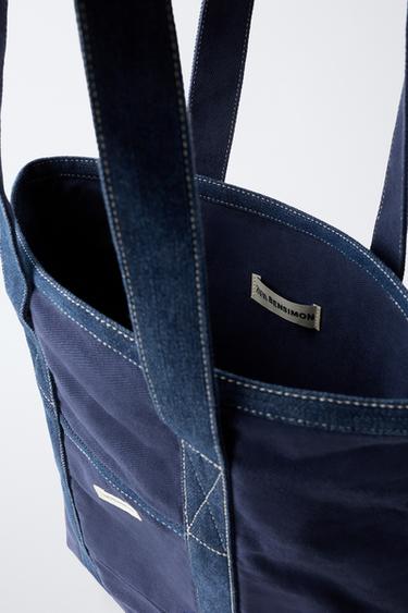 SHOPPER BENSIMON ® X ZARA - Bleu de Zara - Image 3