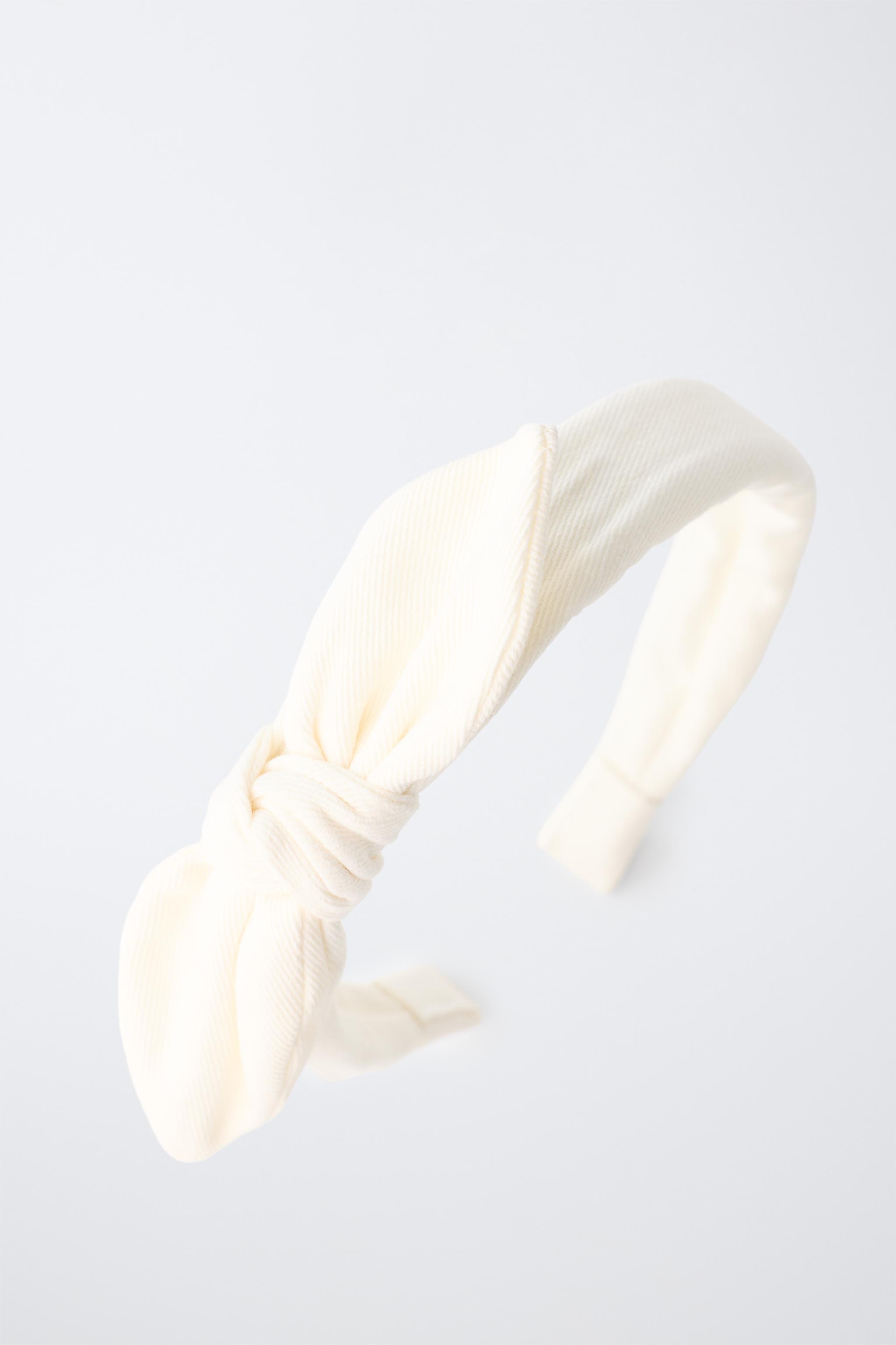 Детские аксессуары для волос Zara TEXTURED BOW HEADBAND — фото 4