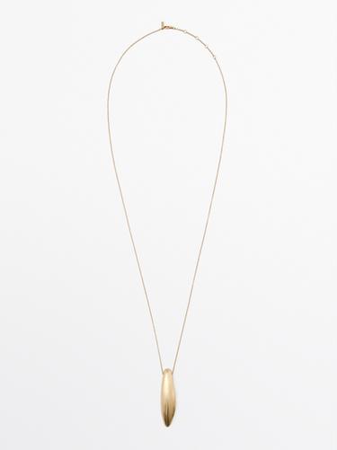 Zara Hazelnut pendant - Golden - Image 0