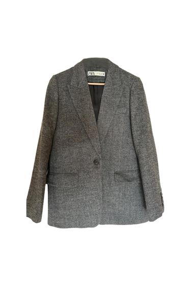 BLAZER CON LANA ESPIGA