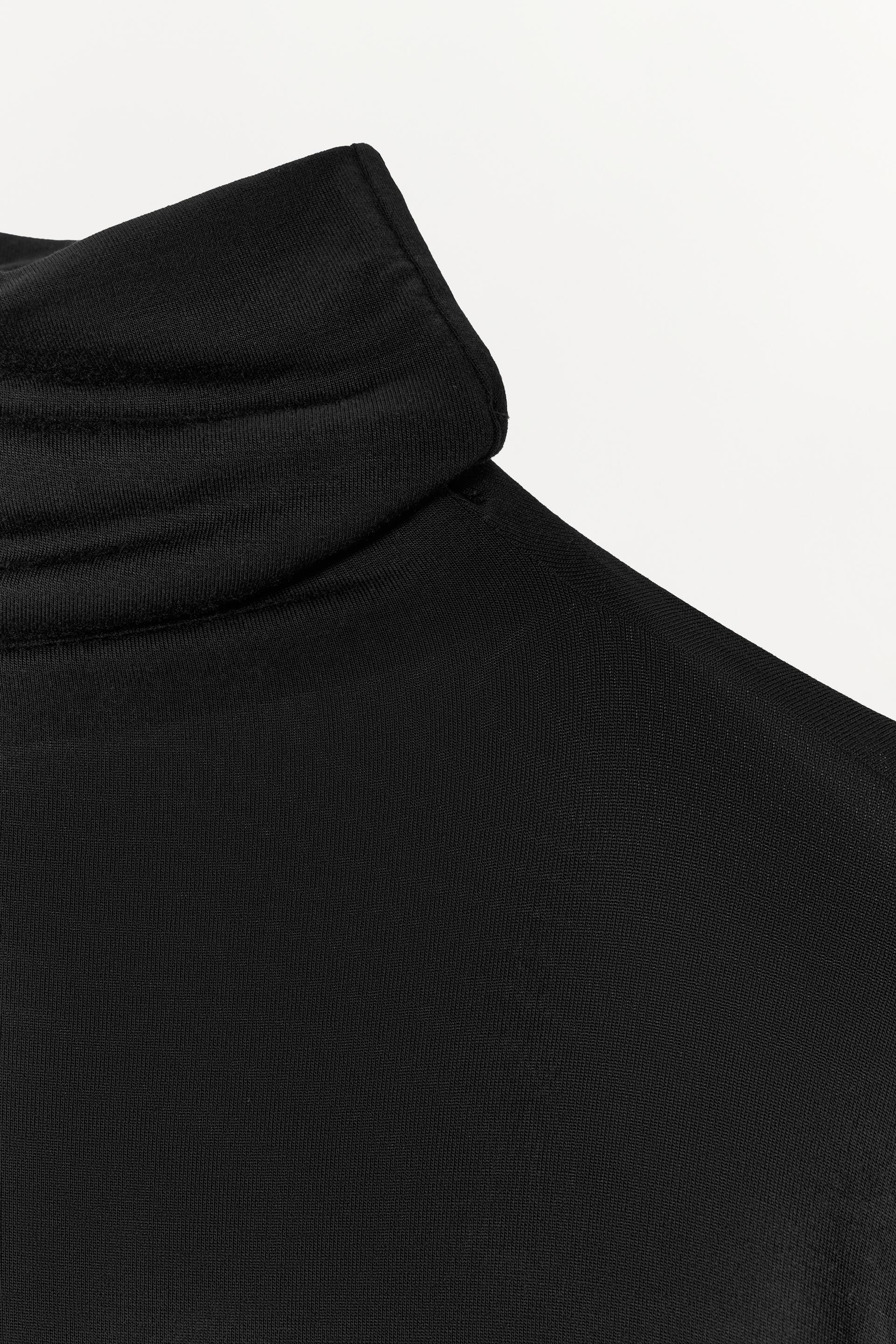 SOLID VISCOSE BLEND T-SHIRT thumbnail 5