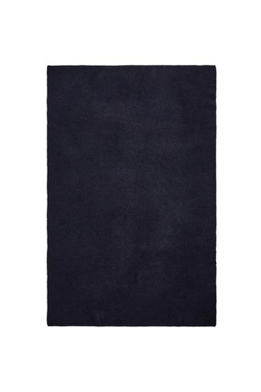 CASHMERE BABY BLANKET - Navy blue by Zara
