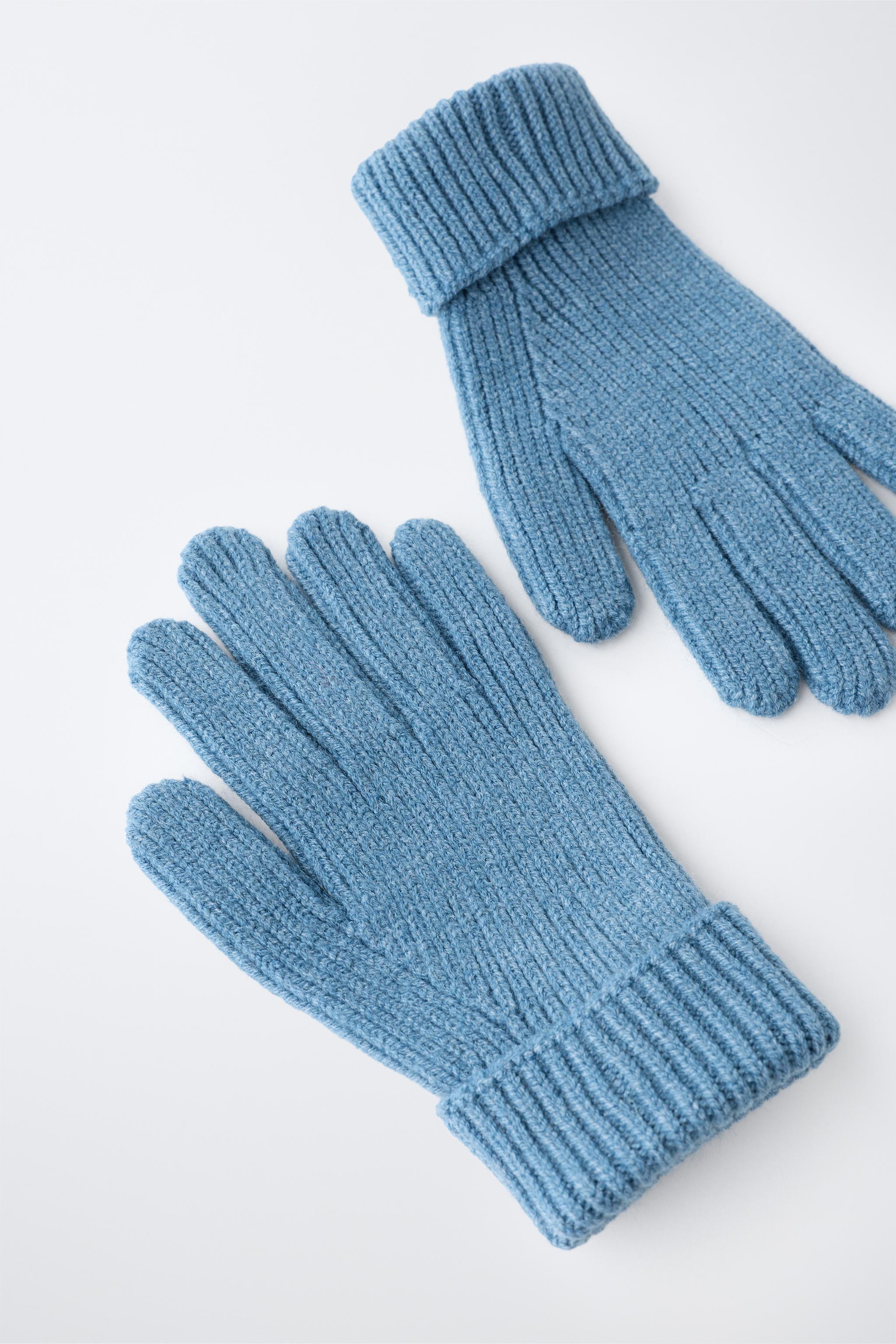 POM-POM KNIT GLOVES