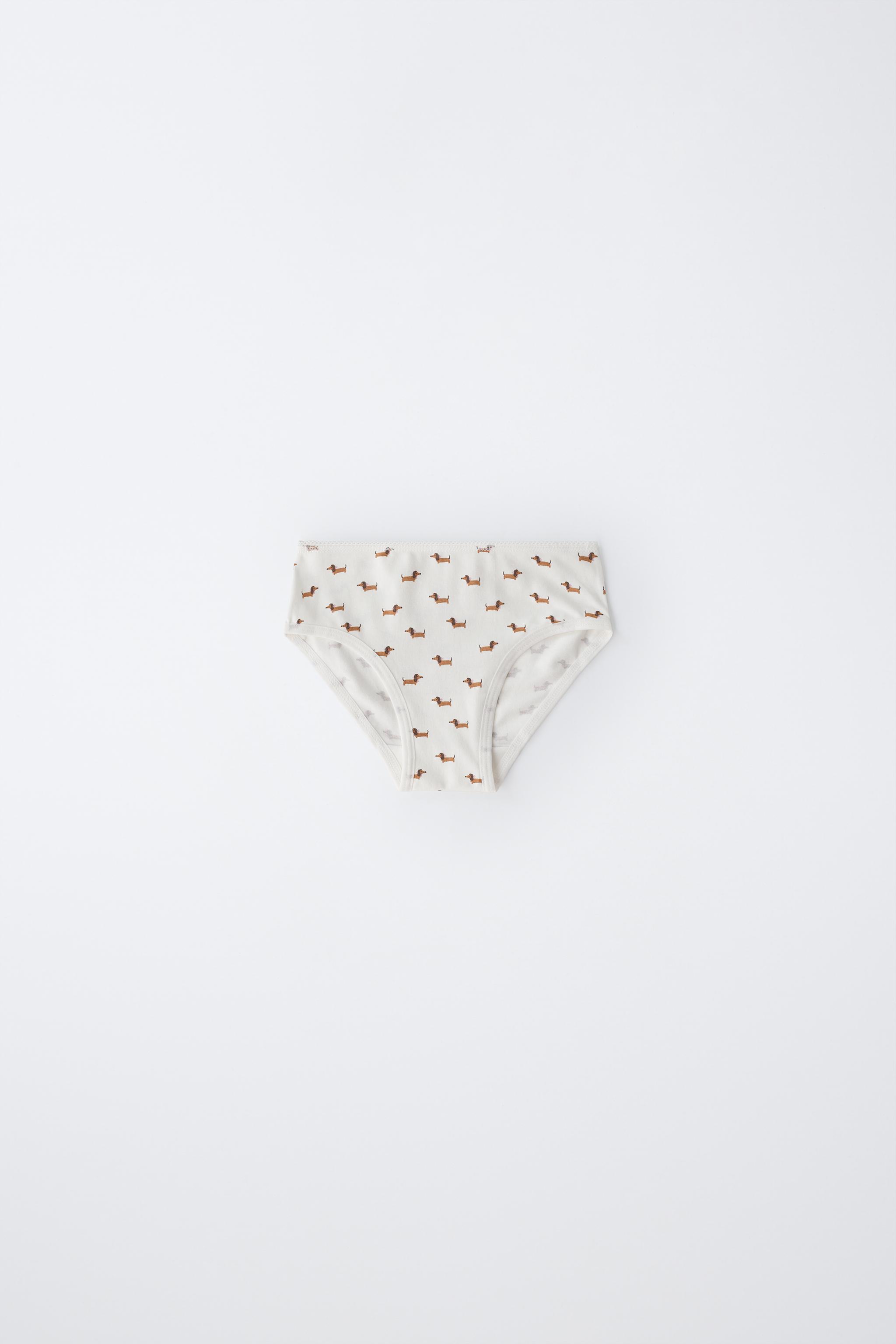 1-6 YEARS / PACK OF SIX PUPPY PRINT PANTIES