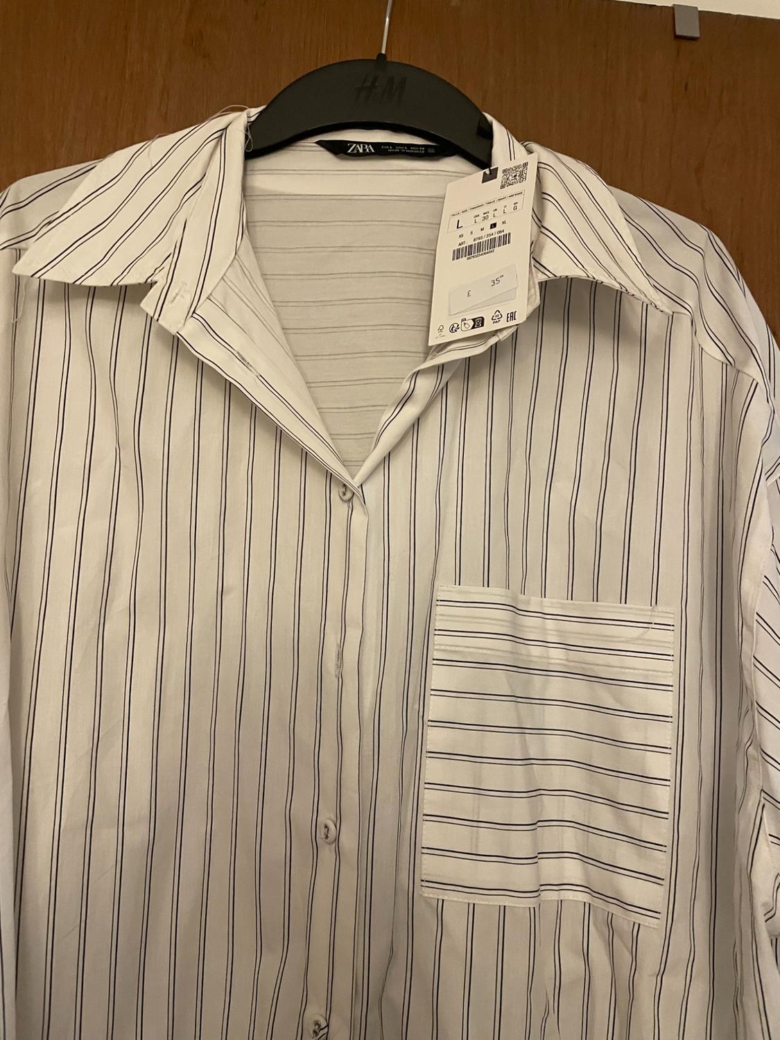 OVERSIZED WOMENS STRIPPED SHIRT - Image 2