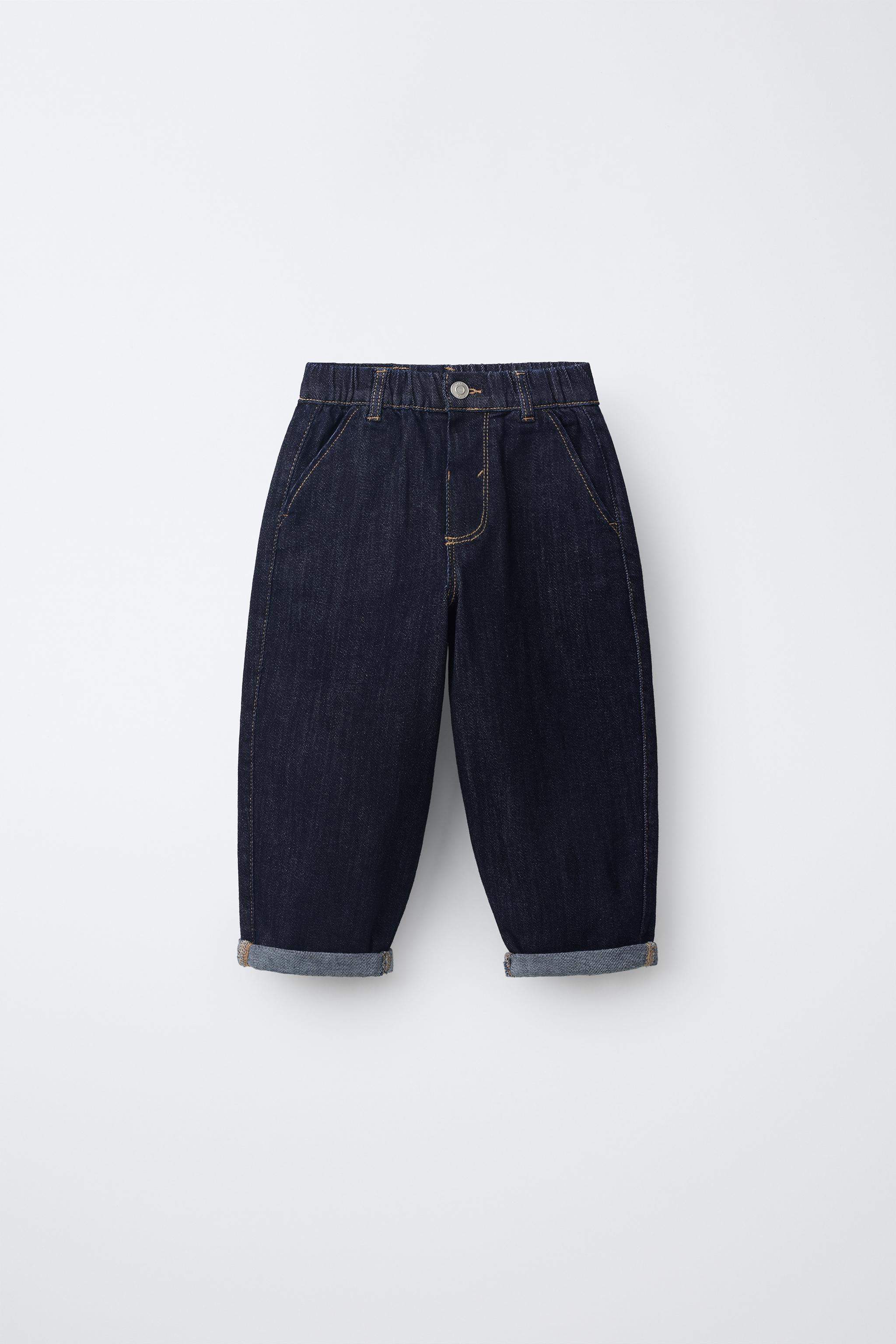 COMFORT BAGGY JEANS — Blue