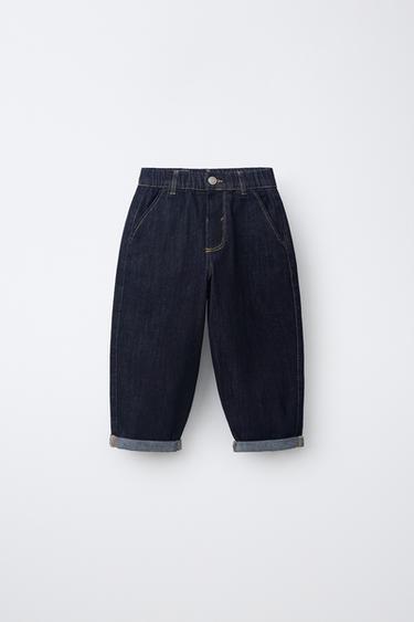 JEANS BAGGY COMFORT - Azul de Zara