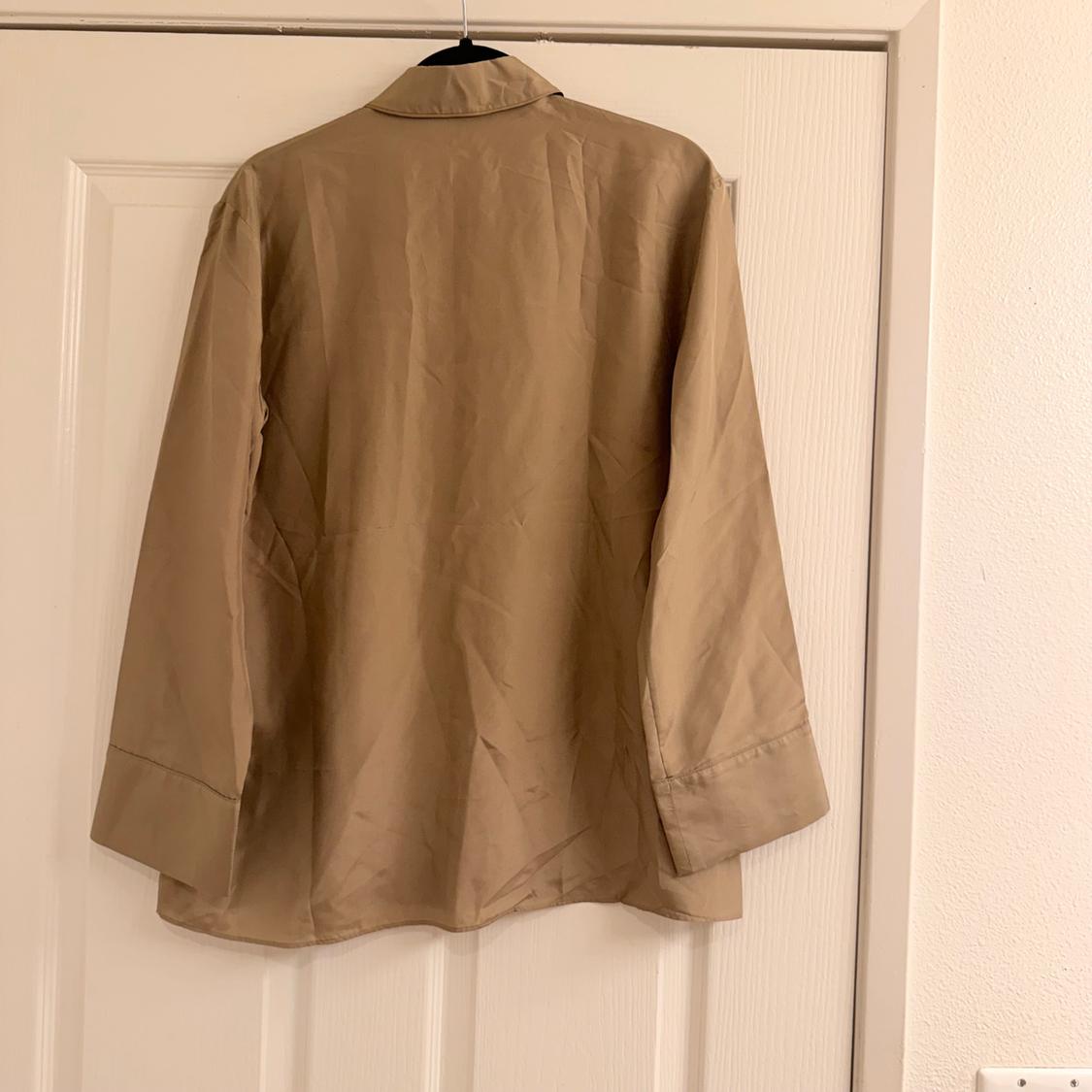 100% SILK POCKET SHIRT ZW COLLECTION - Image 2