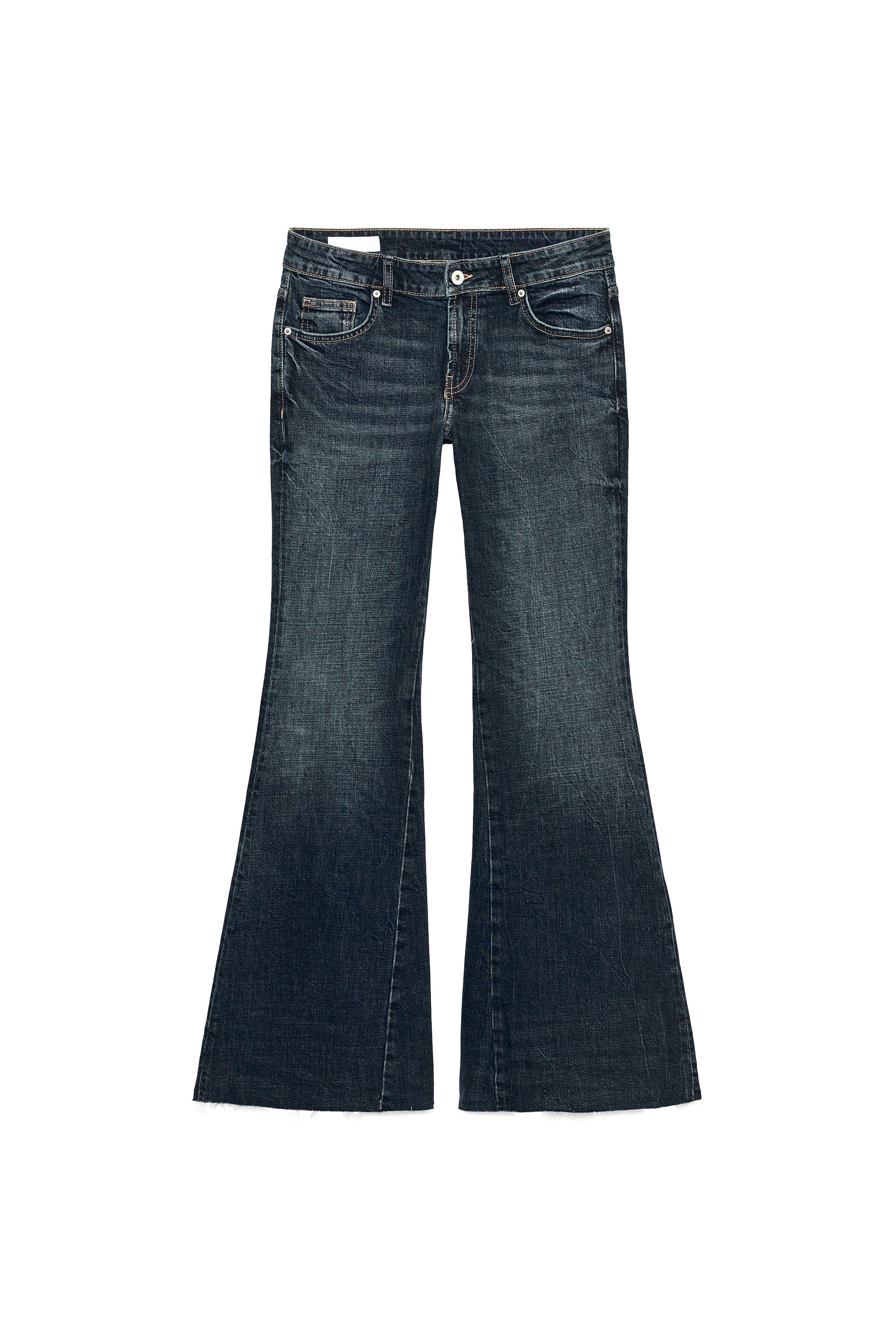 FLARE FIT EXTRA COMFORT TIRO BAJO TRF JEANS