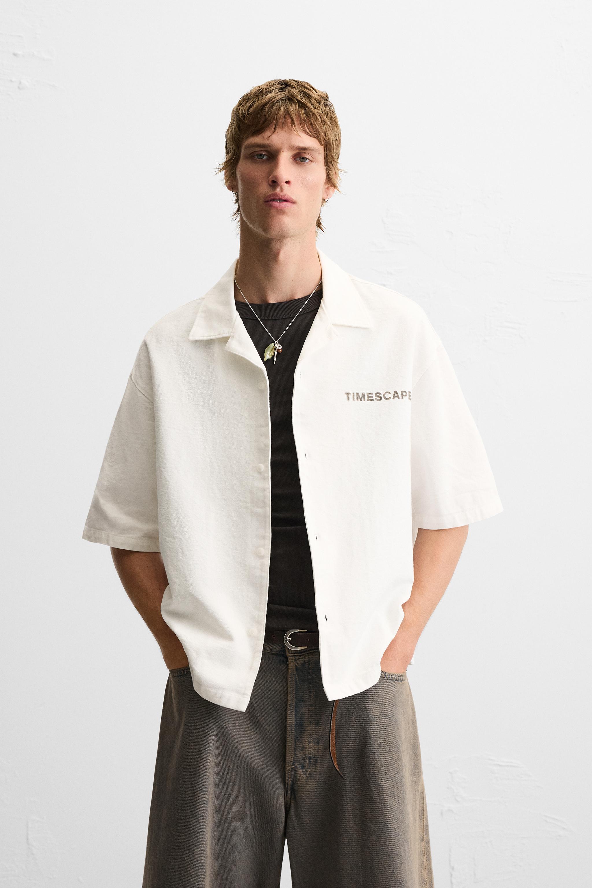 シャツ (ホワイト・白) | メンズ | 最新コレクション | ZARA 日本