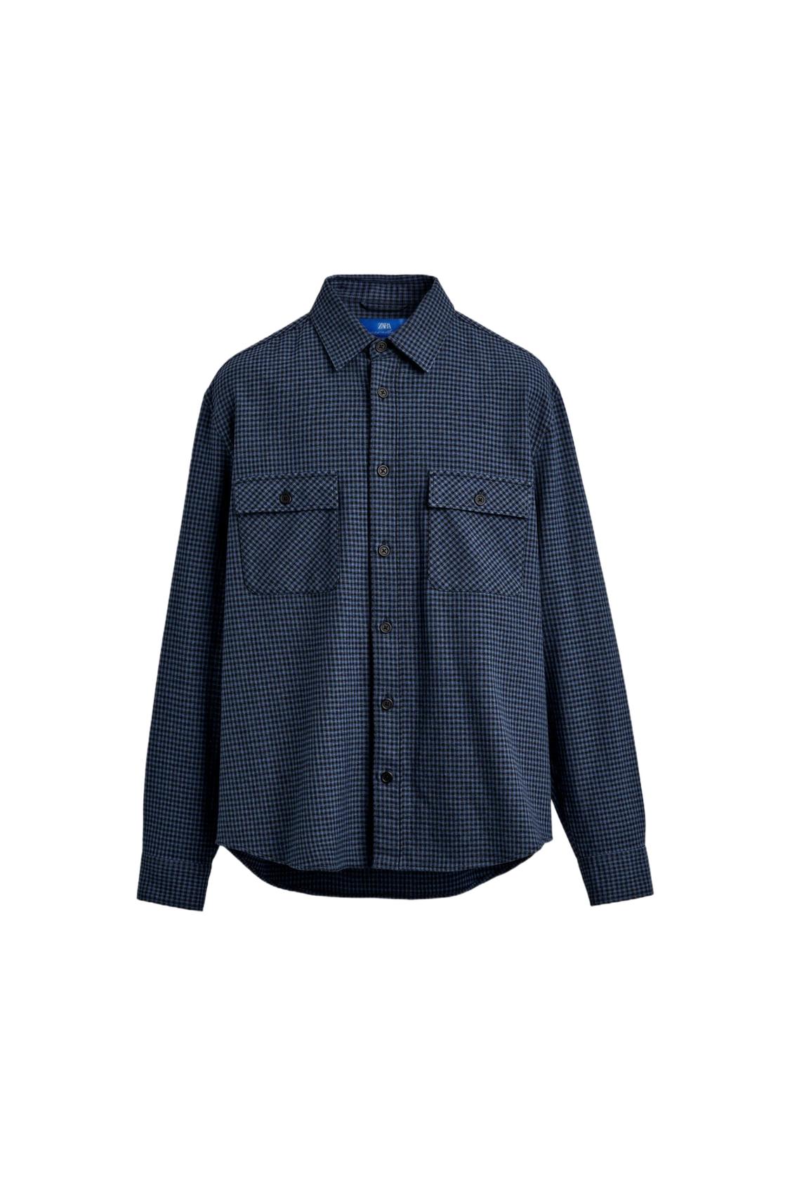 PLAID FLANNEL SHIRT AARON LEVINE X ZARA - Image 7