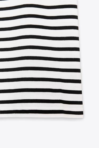 FADED SHORT SLEEVE T-SHIRT - striped by Zara - Image 6