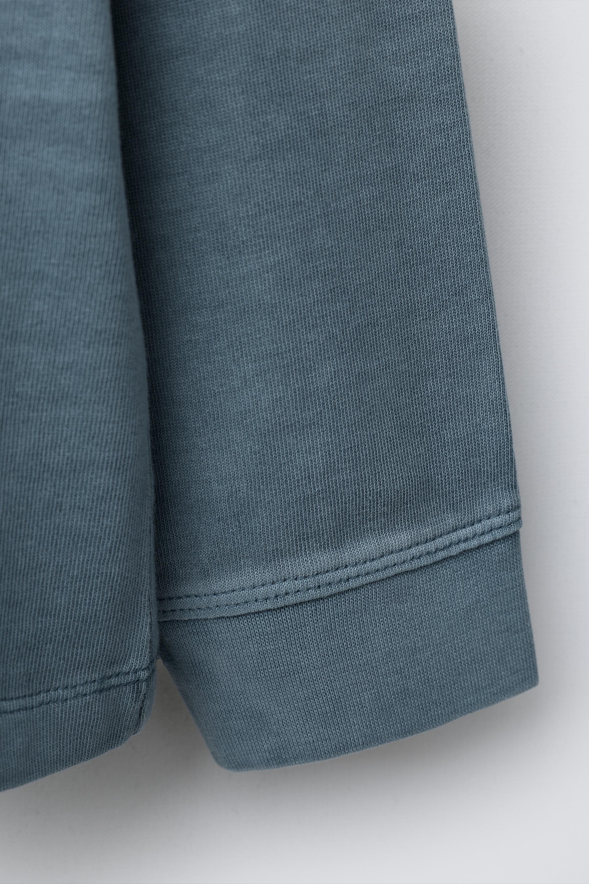 T-SHIRT LOURD EFFET DÉLAVÉ