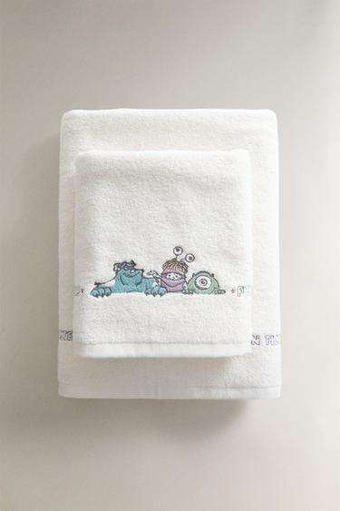 KIDS’ MONSTERS, INC. ©DISNEY/PIXAR TOWEL - Oyster-white by Zara - Image 0