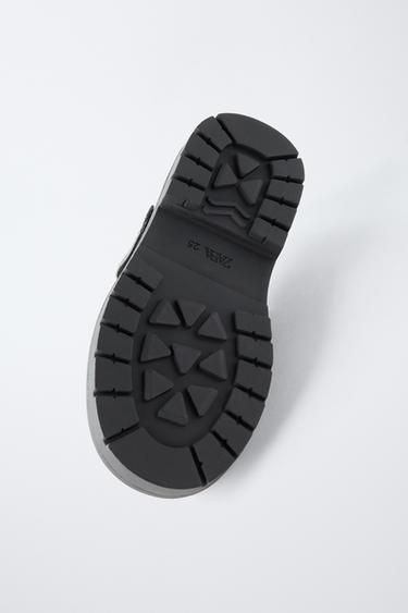 LEATHER SHOES - Black by Zara - Image 5
