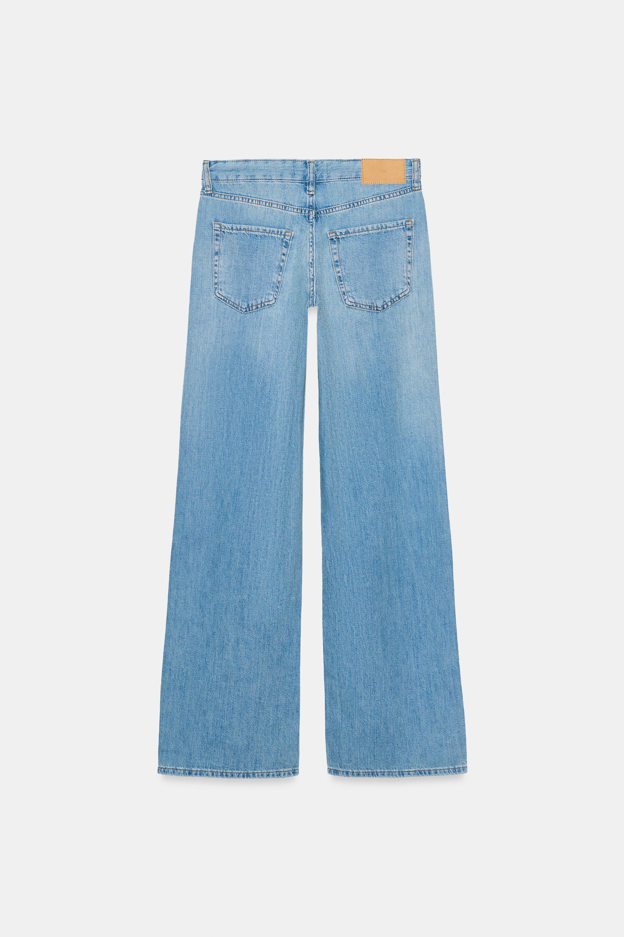 Z1975 WIDE-LEG LOW-RISE JEANS