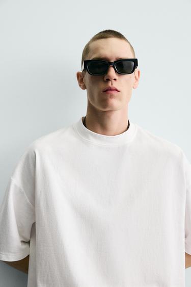 ΜΠΛΟΥΖΑ BASIC ΜΕ ΞΕΒΑΜΜΑ - Λευκό του Zara