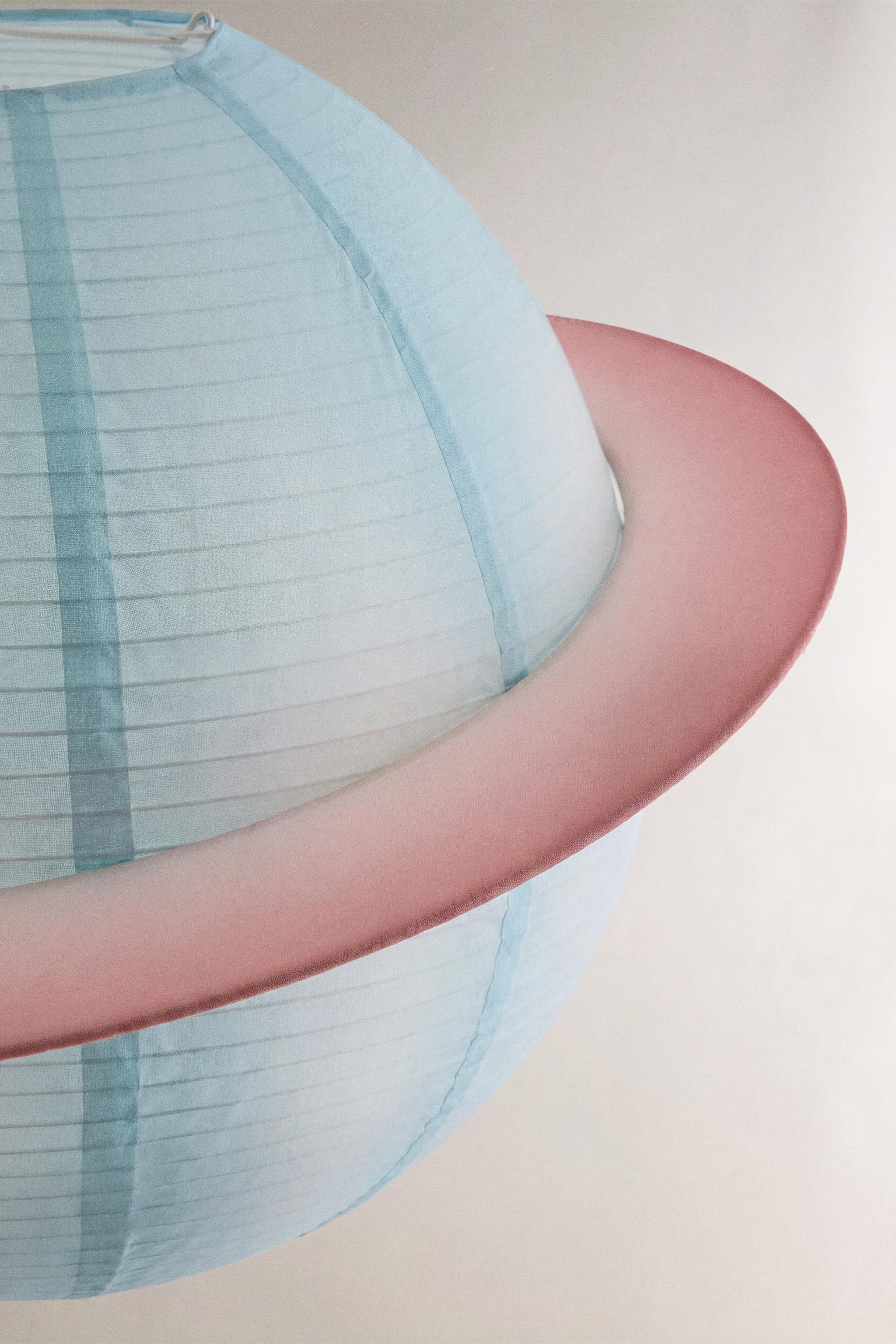 LARGE KIDS’ PLANET LAMP SHADE — Blue