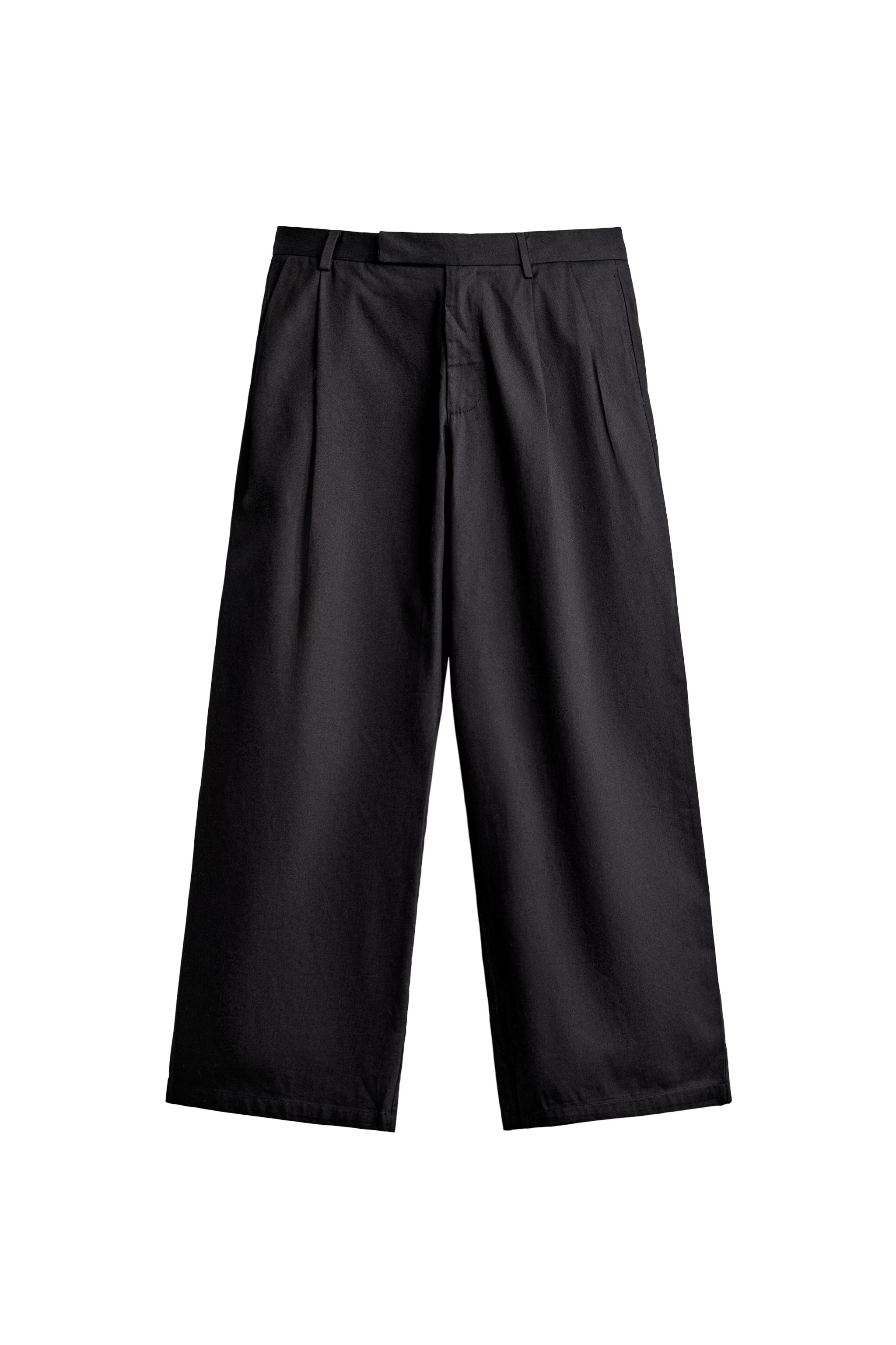 PANTALÓN RELAXED FIT PLIEGUES