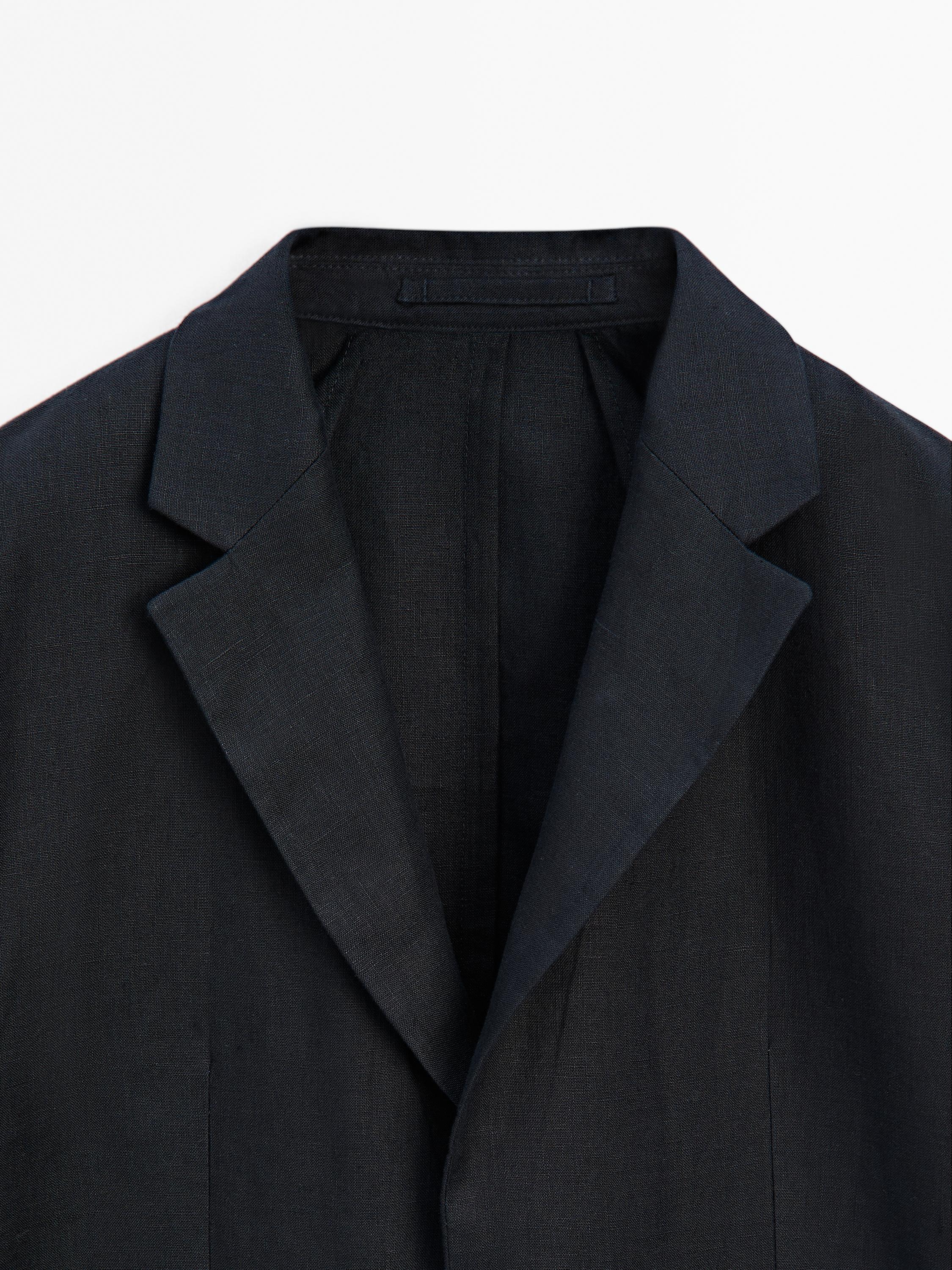 Veste de costume 100 % lin