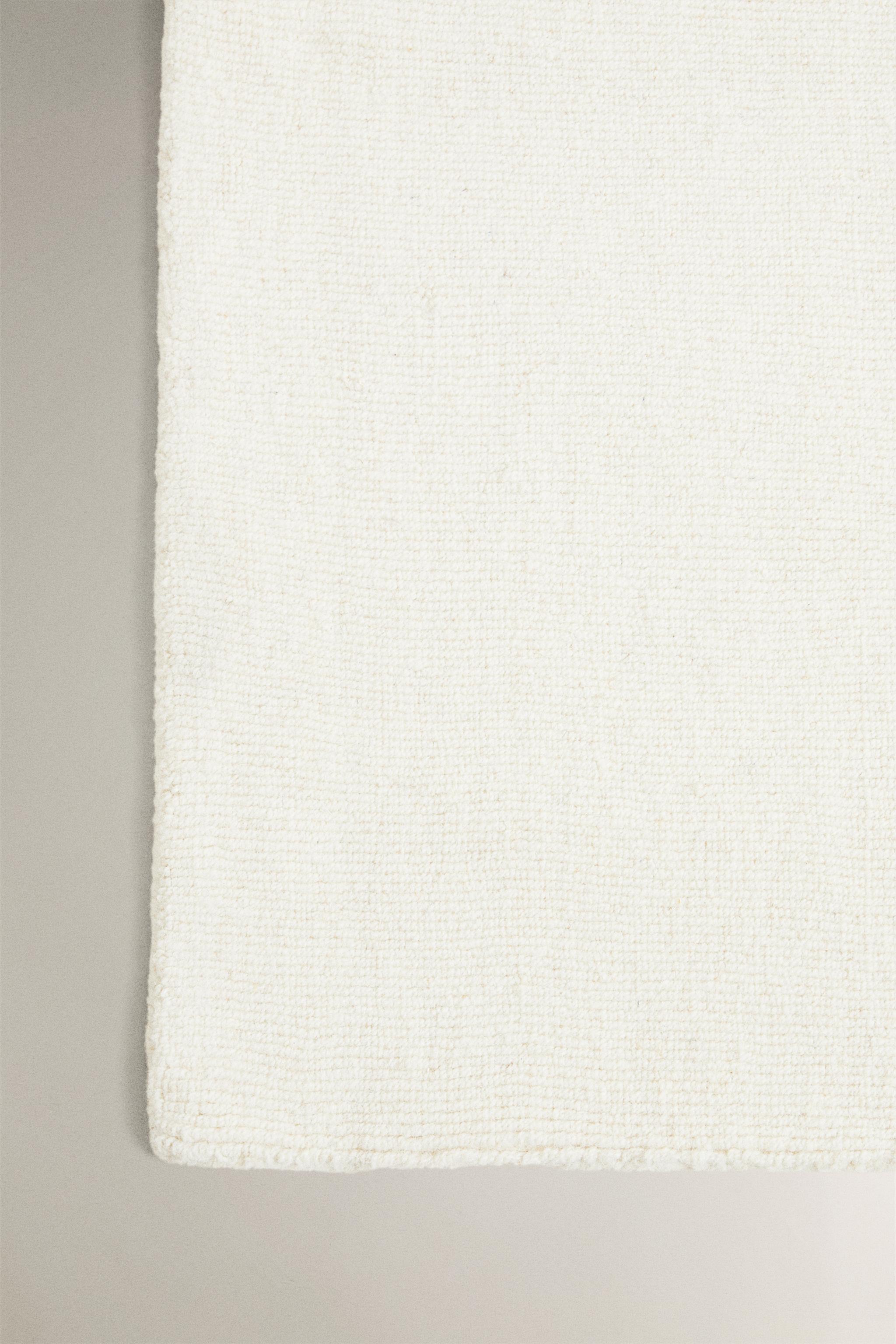 ウール ラグ - ベージュ | ZARA Japan / 日本