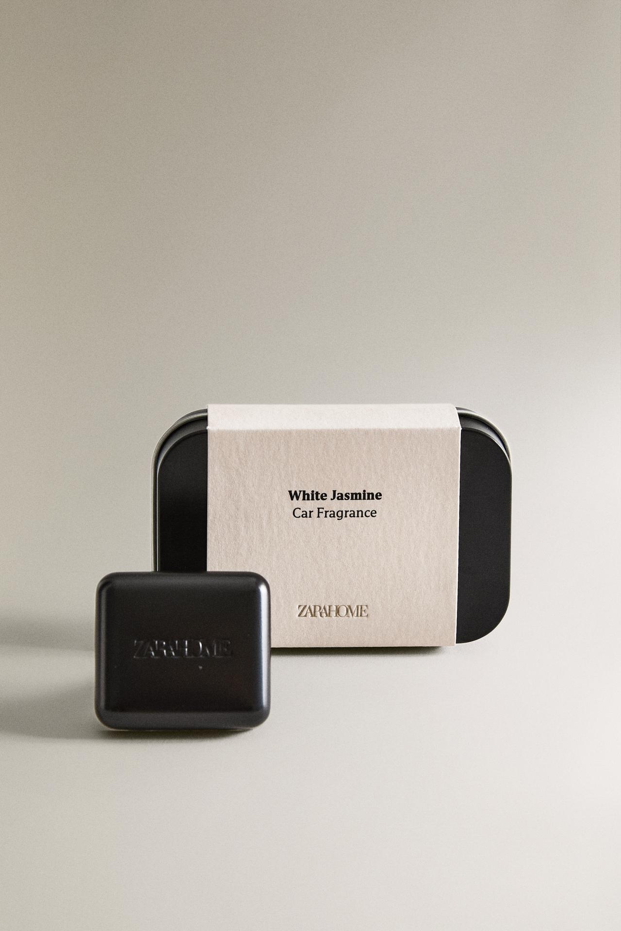 WHITE JASMINE CAR AIR FRESHENER — White