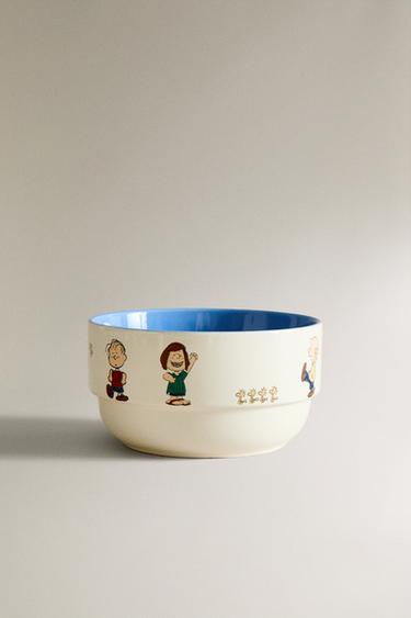 CHILDREN'S PEANUTS™ CERAMIC BOWL - Multicoloured by Zara - Image 0