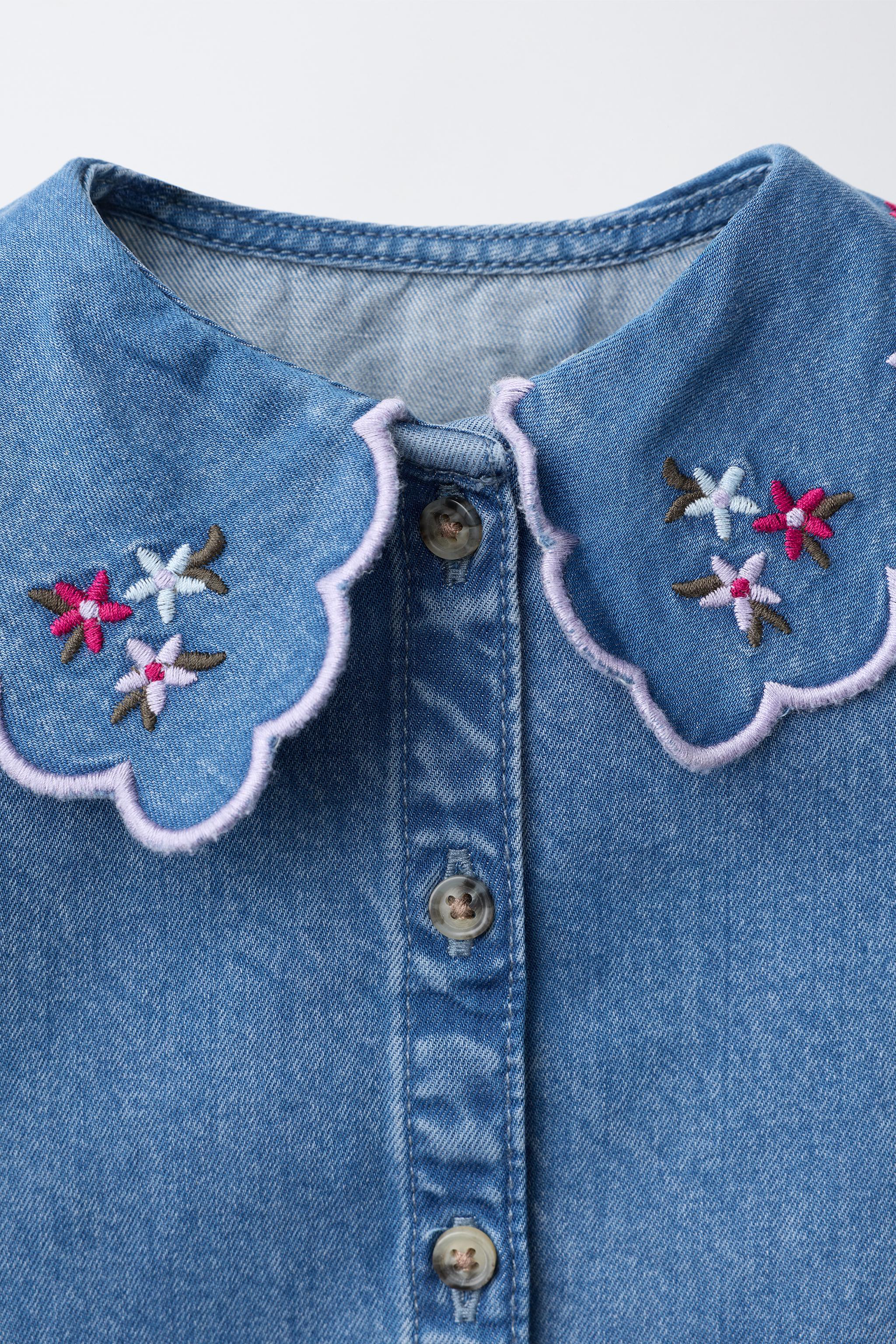 CHEMISE EN DENIM BRODÉE