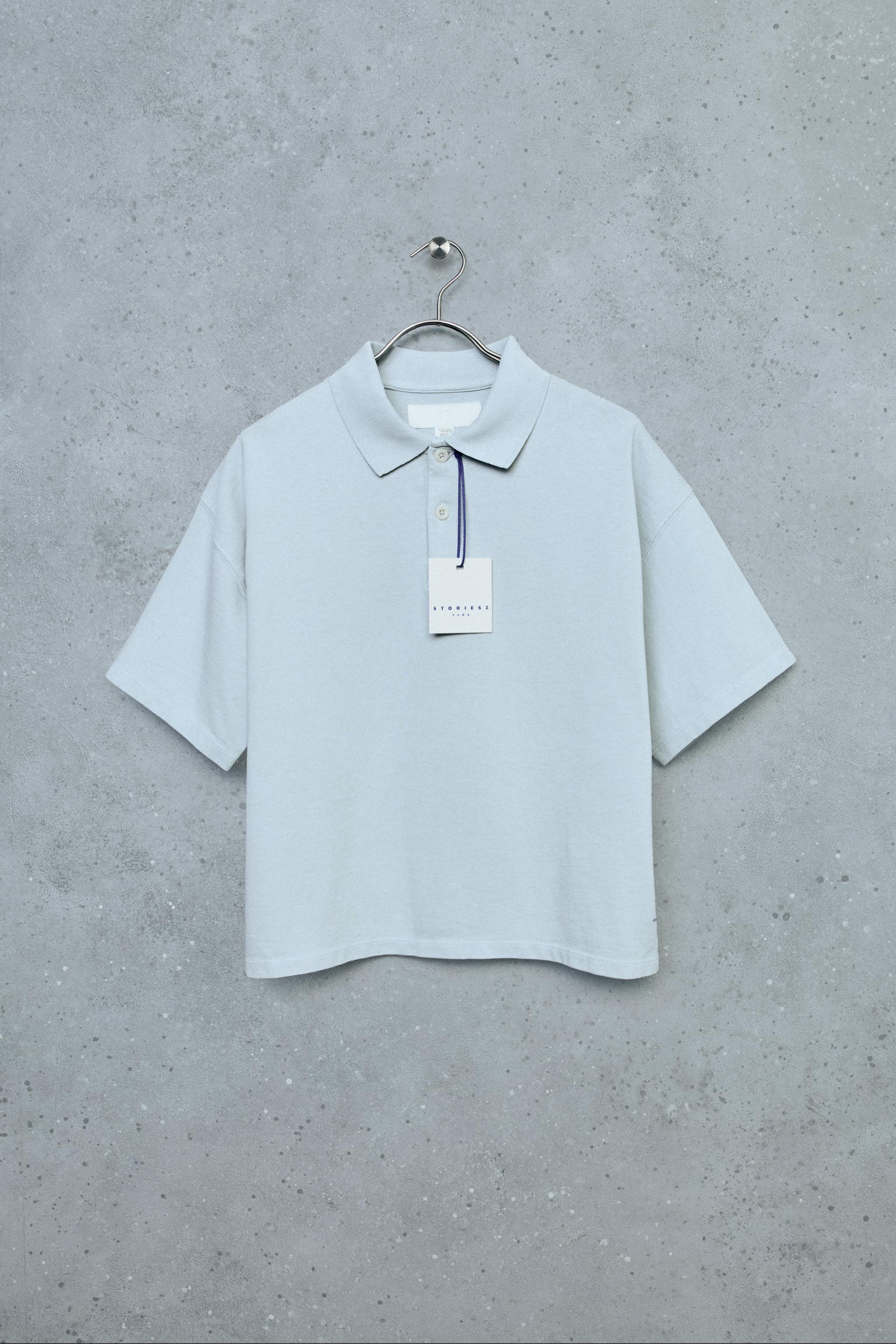 Детские рубашки Zara STORIESZ - PLAIN POLO SHIRT
