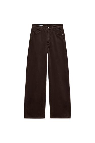ΤΖΙΝ TRF RELAXED OVERSIZE ΜΕ ΜΕΣΑΙΑ ΜΕΣΗ