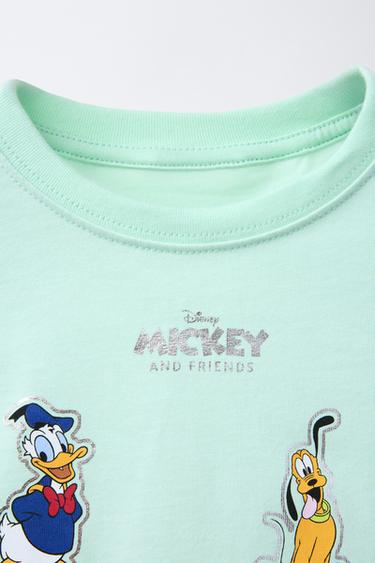 T-SHIRT IMPRIMÉ MICKEY MOUSE AND FRIENDS © DISNEY - Vert d'eau de Zara - Image 2