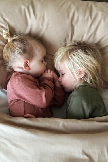 2-6 JAHRE/ SCHLAFANZUG MIT MERINOWOLLE - Rosa von Zara - Bild 0