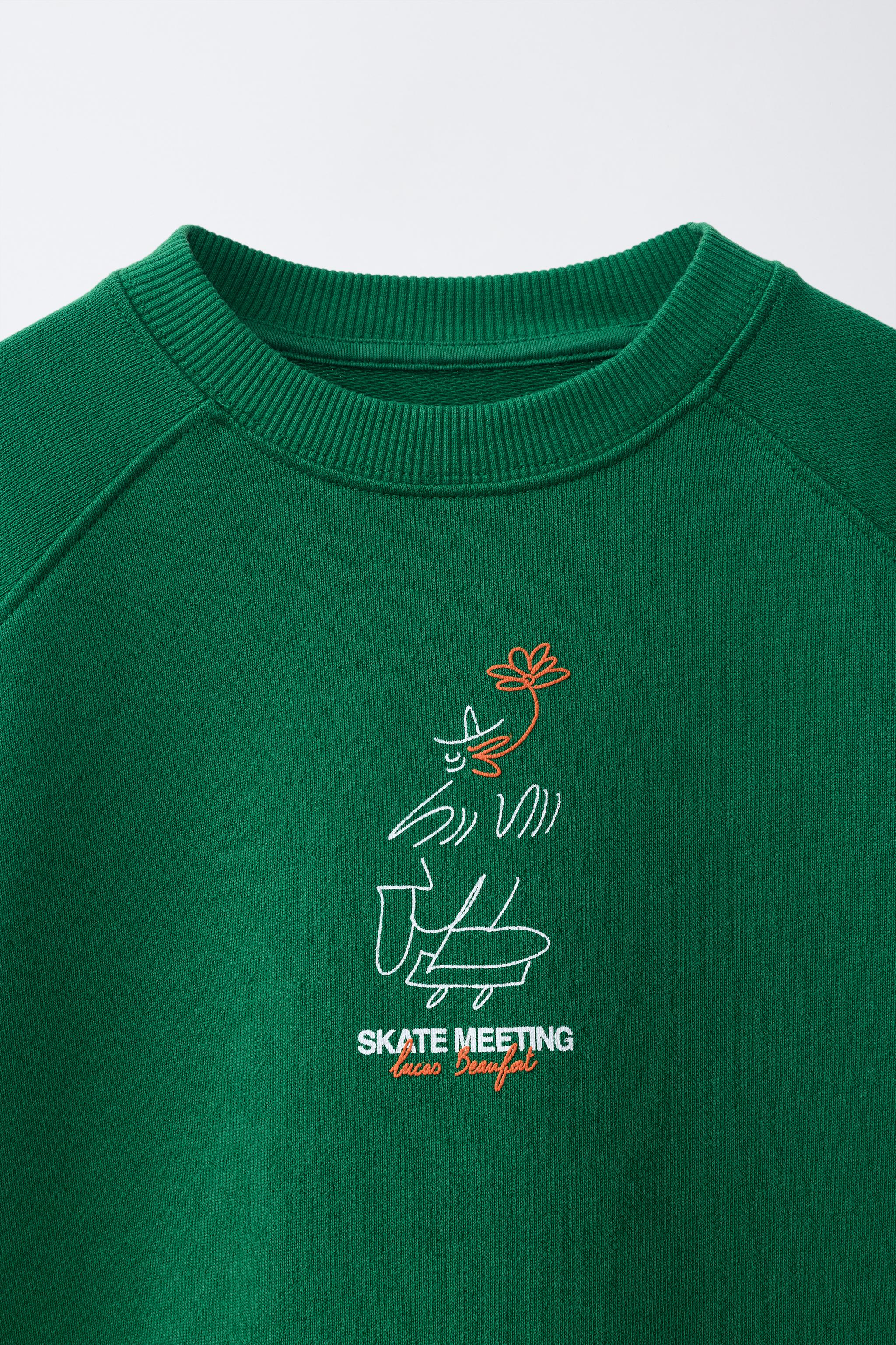 LUCAS BEAUFORT © PRINTED SWEATSHIRT