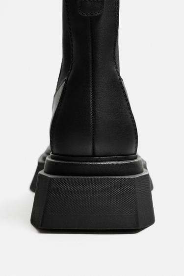 CHUNKY CHELSEA BOOTS - Black by Zara - Image 3