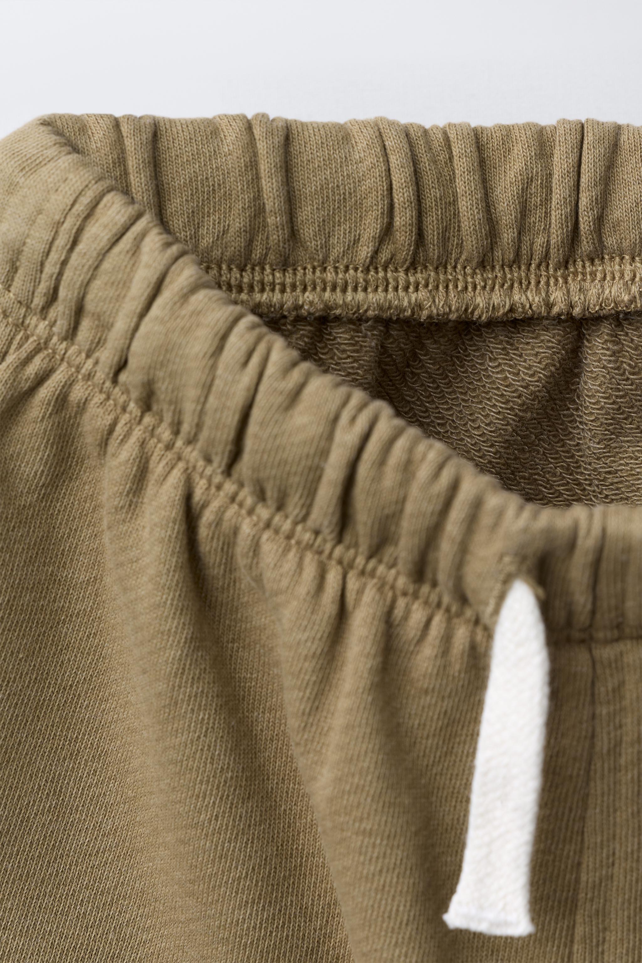 PLUSH TEXT SHORTS