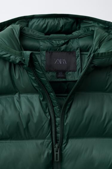 ULTRALIGHT WATER-REPELLENT GILET - Green by Zara - Image 5