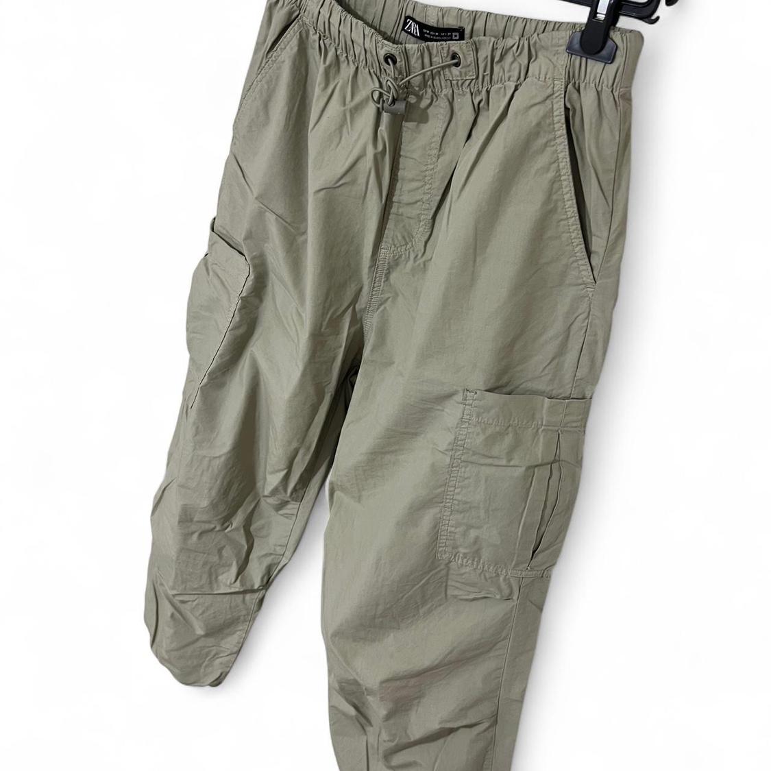 TEXTURED RIPSTOP TROUSERS - Image 2