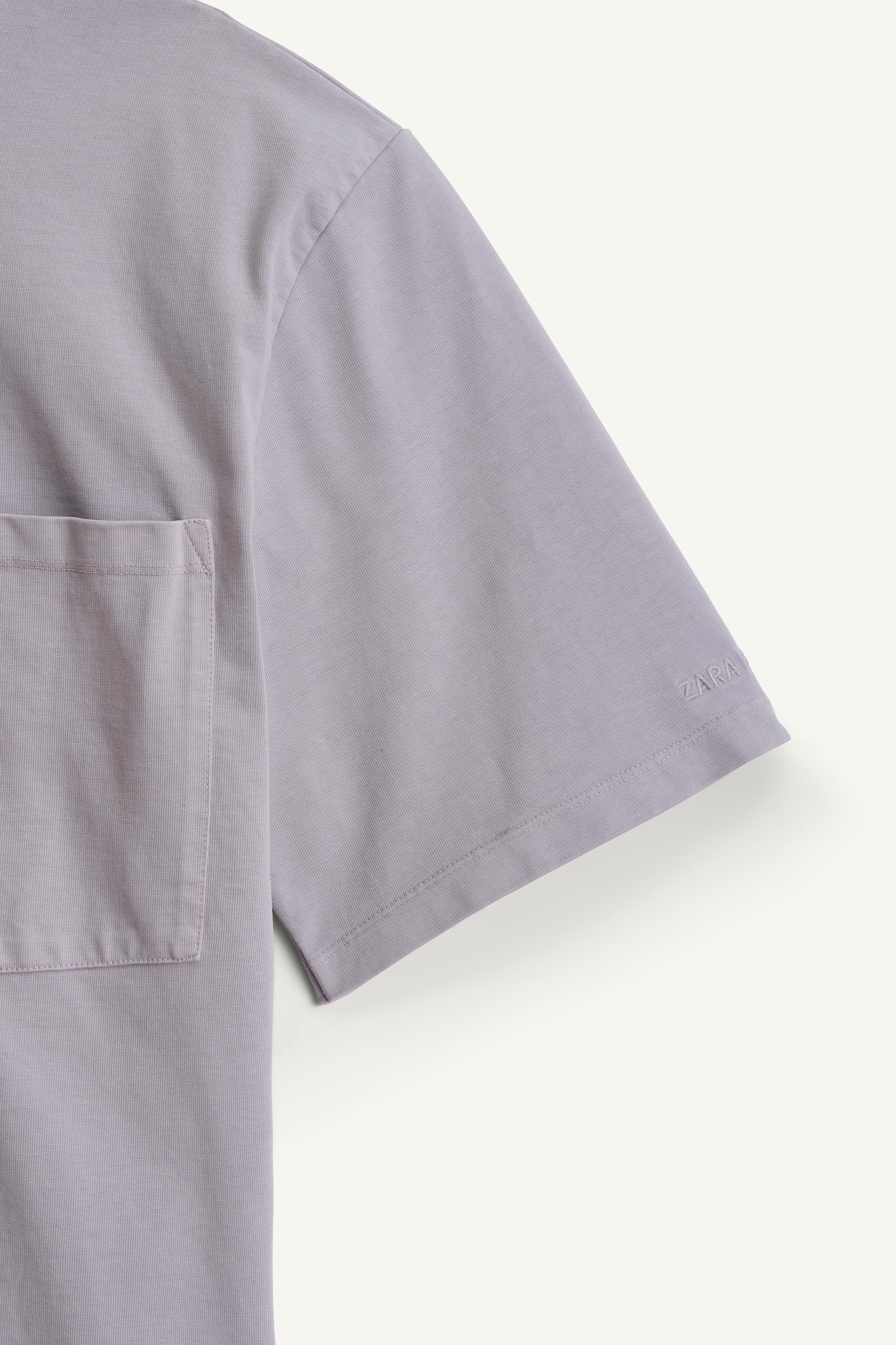 RDTN TSHRT 14 - Light mauve | ZARA Turkey