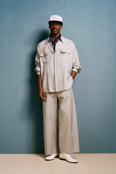 WILLY CHAVARRIA X ZARA PATENT LEATHER LOAFERS - Ecru White by Zara - Image 0