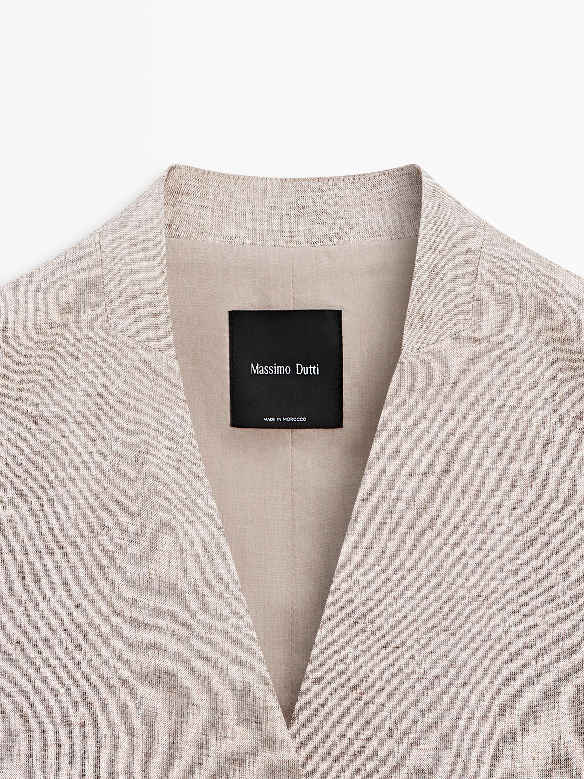 Gilet de costume croisé