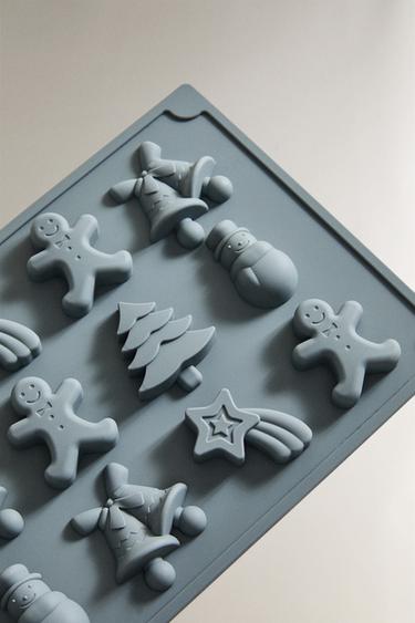 CHRISTMAS ELEMENTS BAKING MOULD - Bluish by Zara - Image 2