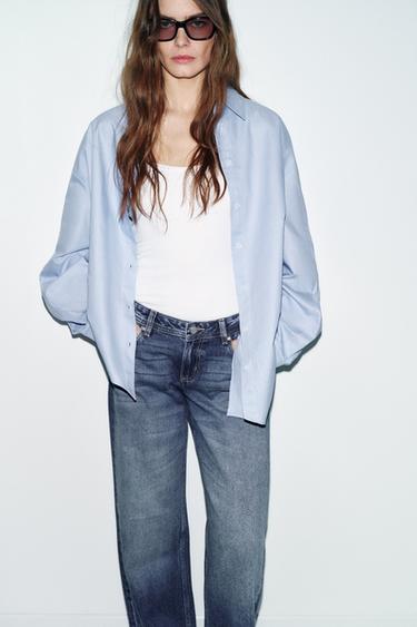 JEAN Z1975 DROIT TAILLE BASSE - Bleu de Zara - Image 4