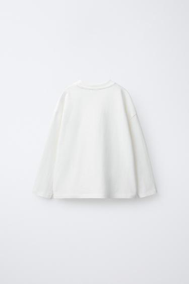 EMBROIDERED LION T-SHIRT - White by Zara - Image 1