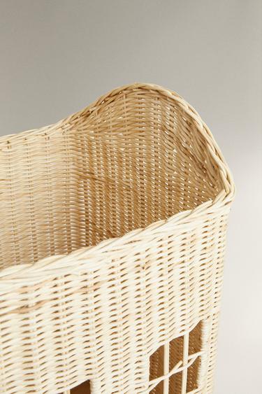 CORBEILLE ENFANT MAISON ROTIN - Beige clair de Zara - Image 4