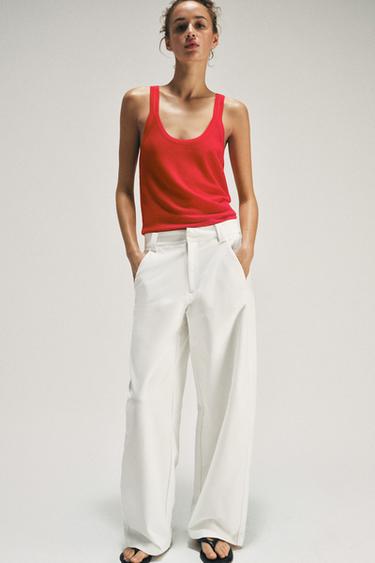 BARREL TROUSERS - Ecru by Zara