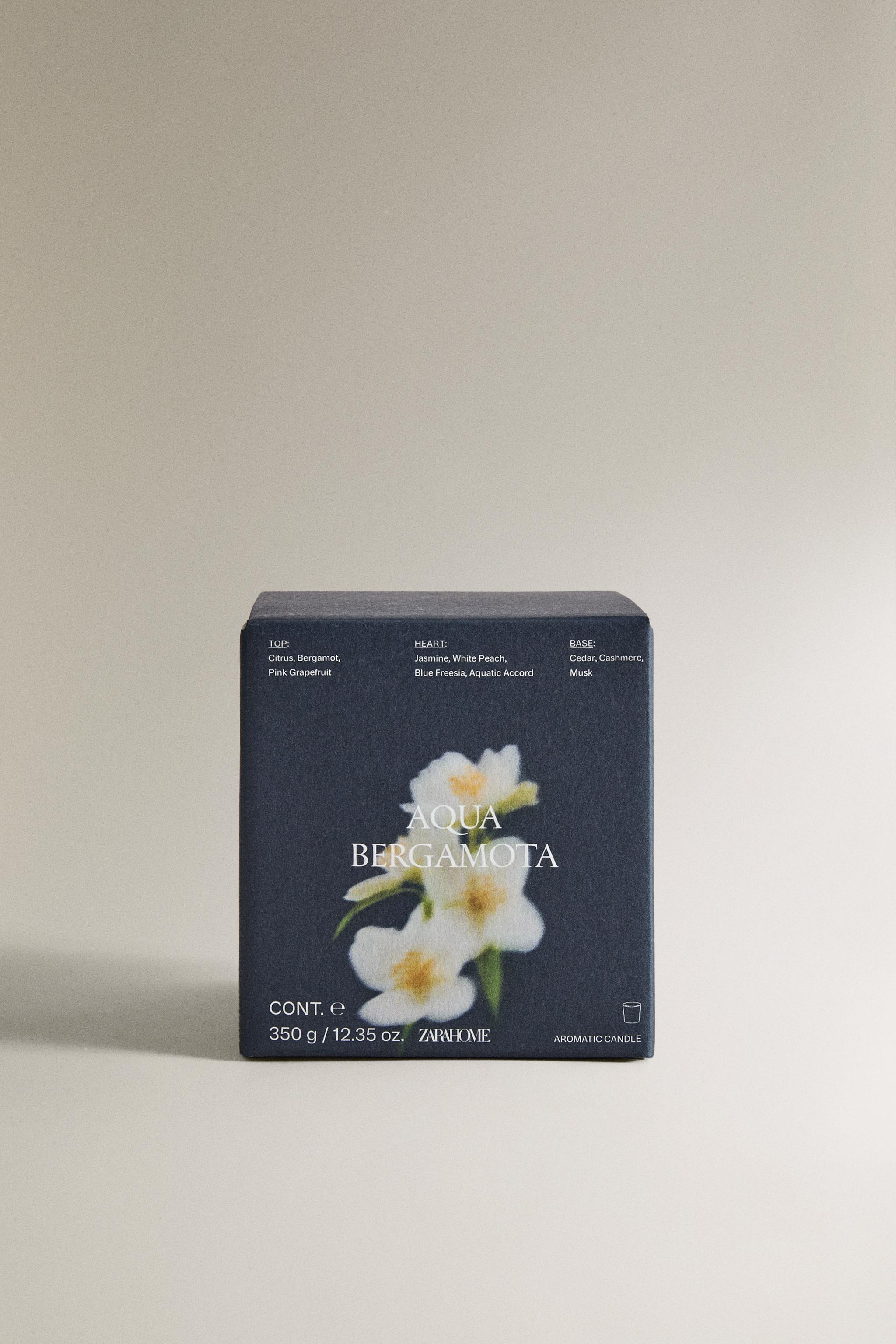 (350 G) AQUA BERGAMOTA SCENTED CANDLE