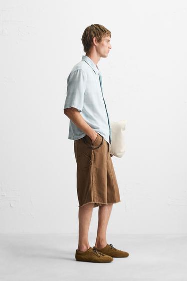CHECK SHIRT - Blue by Zara - Image 3