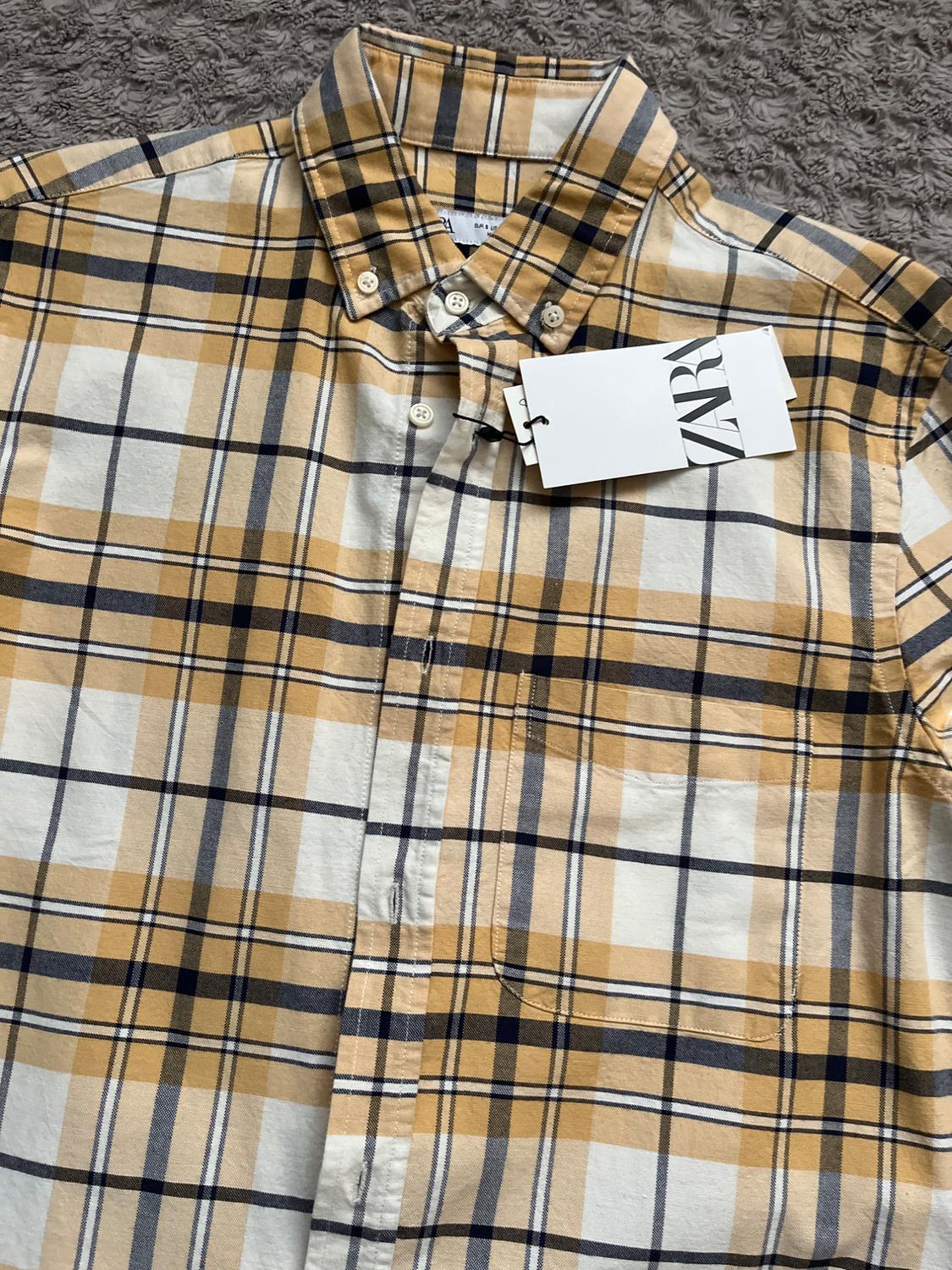 PLAID OXFORD SHIRT