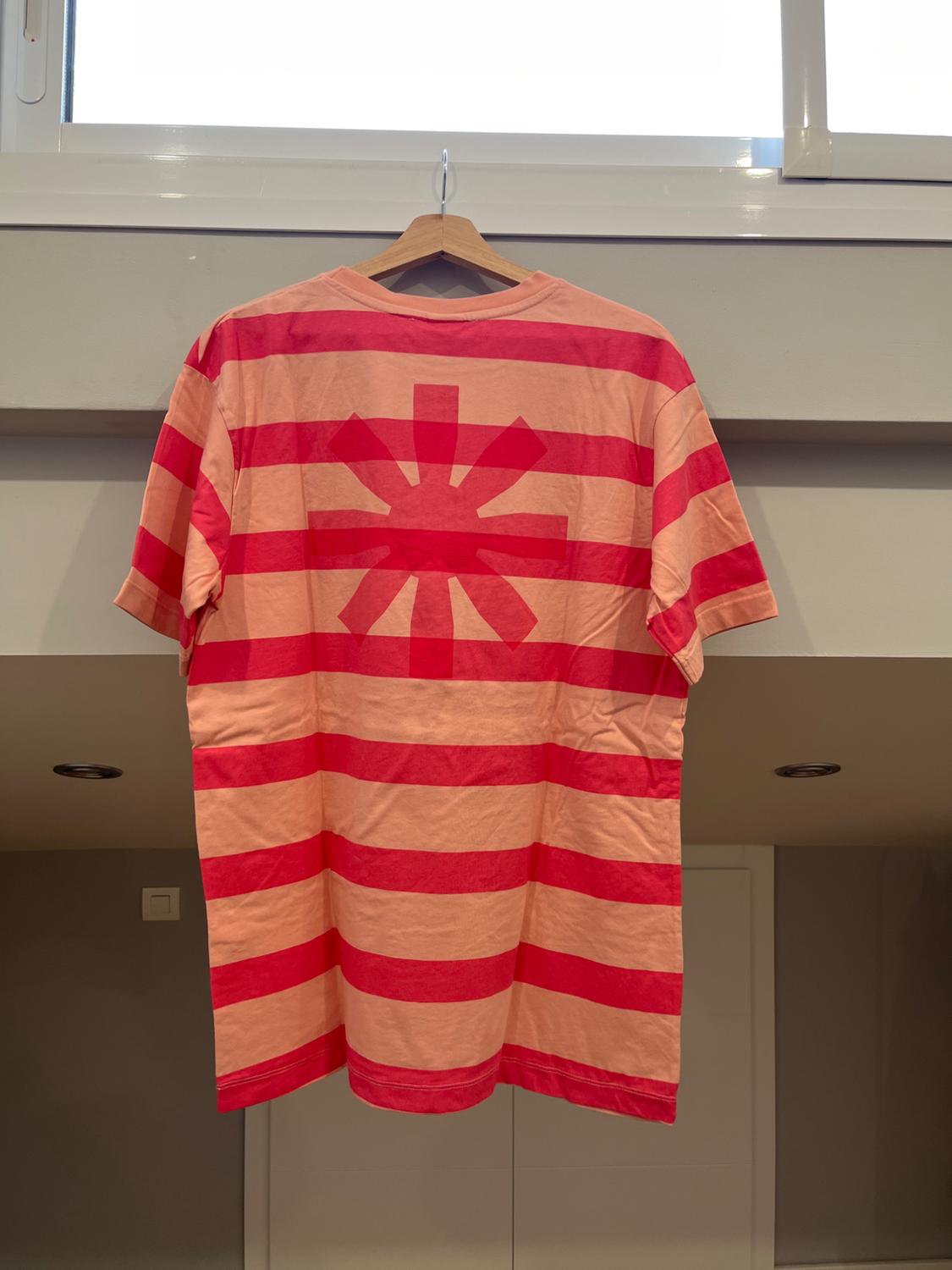 STRIPED T-SHIRT WITH PATCH - Image 2